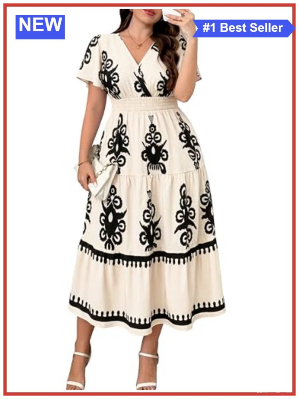 Women's Plus Size Floral Maxi Dress Summer Casual Vacation Beach A-Line